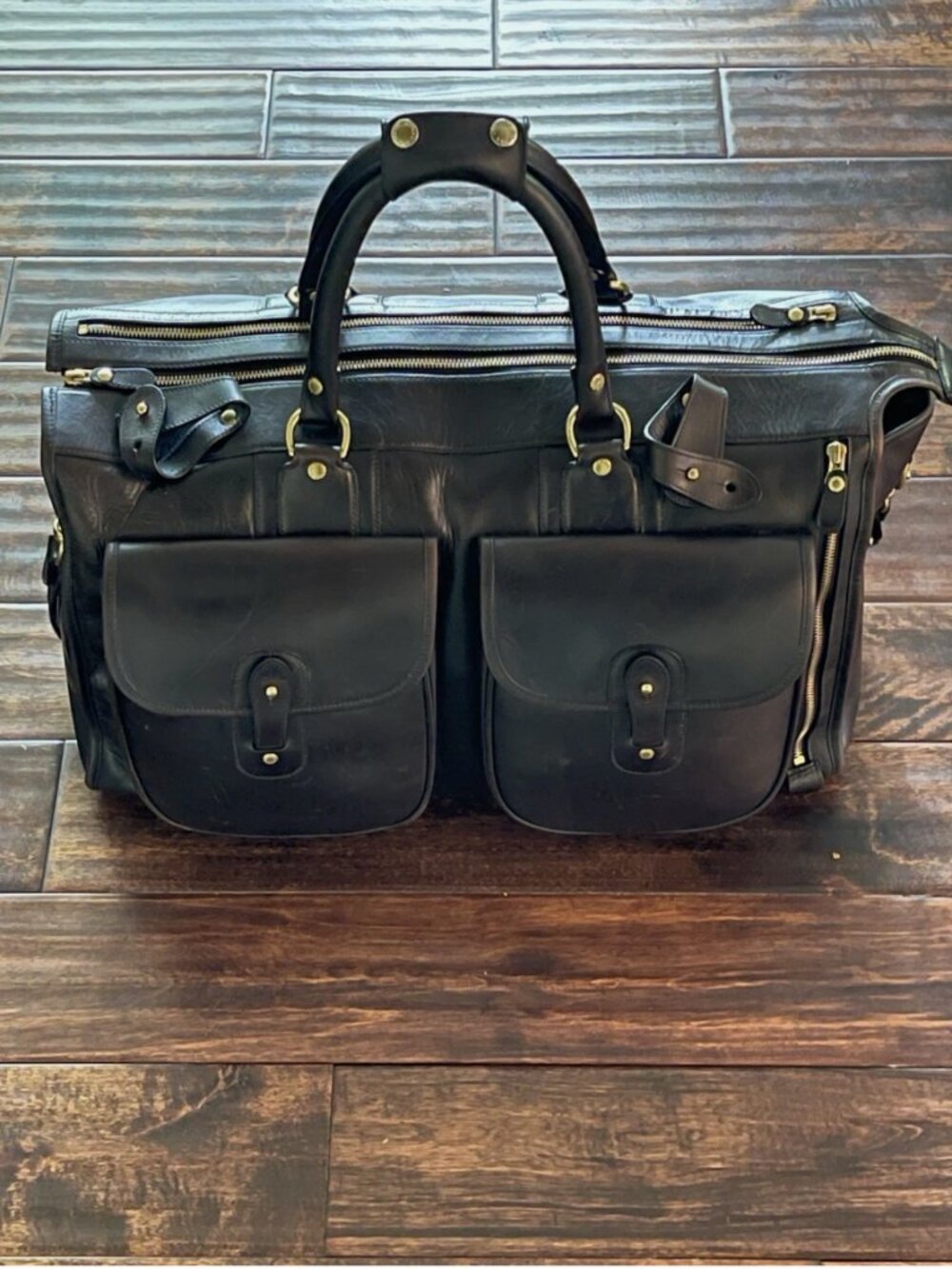 Rare Ghurka Express No. 2 Prototype Sample Bag Horween Leather w/COA